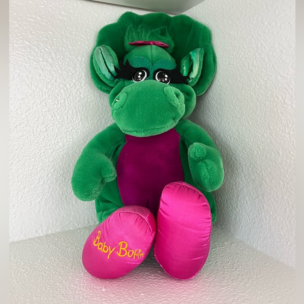 Rare & vintage Baby Bop stuffed toy Barney and friends